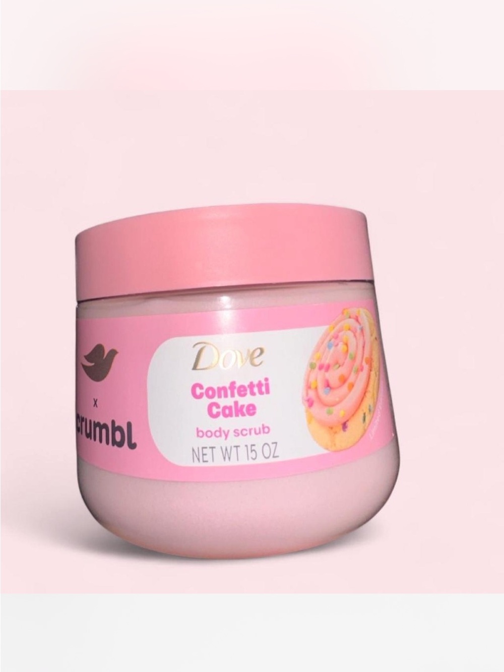 Dove x Crumbl Confetti Cake Body Scrub